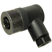 Разъем угловой M12, 4pin, IP67, ввод PG7 | код IL-ES14 | INNOLEVEL