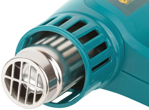 Фен технический 2000Вт; 250/500град.; 250/550 л/мин; рез. накл.; коробка FIT 80607 фото 7