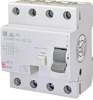 Реле дифференциальное (УЗО) EFI-4 63/0,03 тип A (10kA) | код 002062544 | ETI