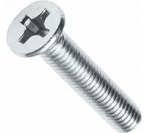 Винт DIN965 М6х16 потайная голова класс прочности 4.8 покрытие цинк | код DIN965-М6х16 | Крепдил Винт DIN965 М6х16 потайная голова класс прочности 4.8 покрытие цинк | код DIN965-М6х16 | Крепдил