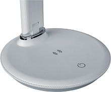 Светильник светодиодный 80 683 NDF-D044-8W-MK-WH-LED 8Вт 2700/4000/6000К 300лм настольный сенсор USB ЖК дисплей (дата/время/будильник/температура) на основании бел. | Код. 80683 | Navigator