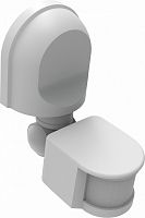 Датчик движения инфракрасный ДДИ-101 02 1200Вт 2-12м 180° белый | код 60131DEK | DEKraft