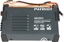 Сварочный аппарат Patriot WM200D инвертор ММА 9.1кВт | код 1580784 | PATRIOT