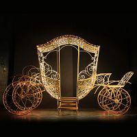 Декоративная декорация Екатерининская карета 250 см | код 501-647 | NEON-NIGHT