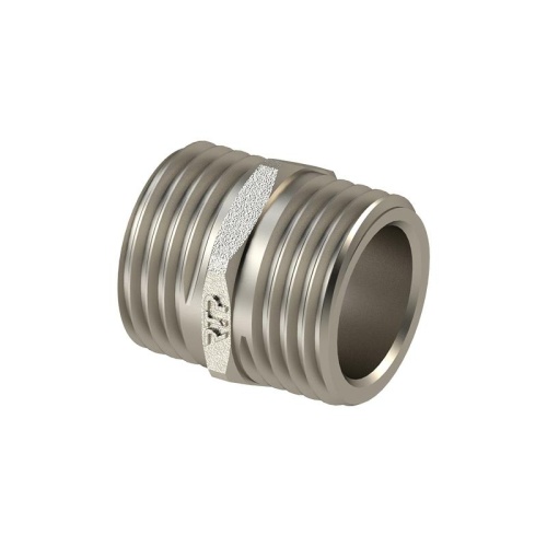 Ниппель латунь наружн. резьба 3/4дюйм никель (инд. упак.) | код 34909 | RTP Ниппель латунь наружн. резьба 3/4дюйм никель (инд. упак.) | код 34909 | RTP