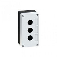 Корпус кнопочного поста пластиковый серый на 3 места ПК-3 | код PK-3 | Engard