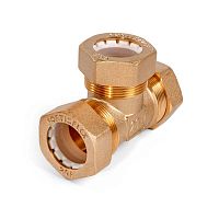 Муфта соединительная FFC-T 20 для гофрированного рукава из нержавеющей стали (Fortisflex) | код 86650 | Fortisflex