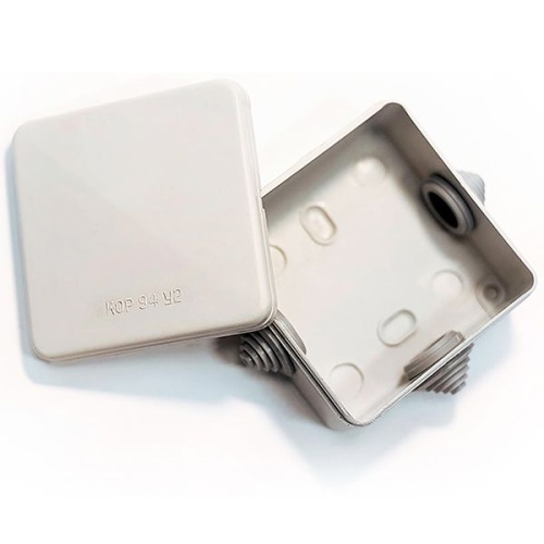 Коробка ответвительная КОР94-3М У2 3 отверстия IP43 Электротехник ET209208 Коробка ответвительная КОР94-3М У2 3 отверстия IP43 Электротехник ET209208