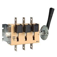 Рубильник PROxima 400А 3P, боковое исполнение | код. uvr32-37b31250 | EKF