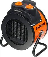 Тепловая пушка электрическая Patriot PTR 3 S оранжевый/черный | код 1084045 | PATRIOT