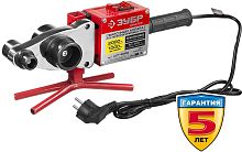 Сварочный аппарат для пластиковых труб Зубр АСТ-2000 раструбная 2кВт (кейс в комплекте) | код 1174669 | ЗУБР