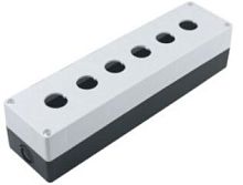 Корпус КП106 пластиковый 6 кнопок белый HLT | код 085-11-011 | HLT