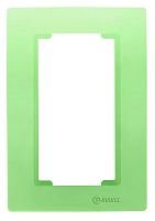 Рамка 2-м для розетки свет. зел. Makel 32091710