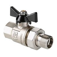 Кран шар. PERFECT с полусгоном 1" вн.-нар. | код. VT.327.N.06 | VALTEC