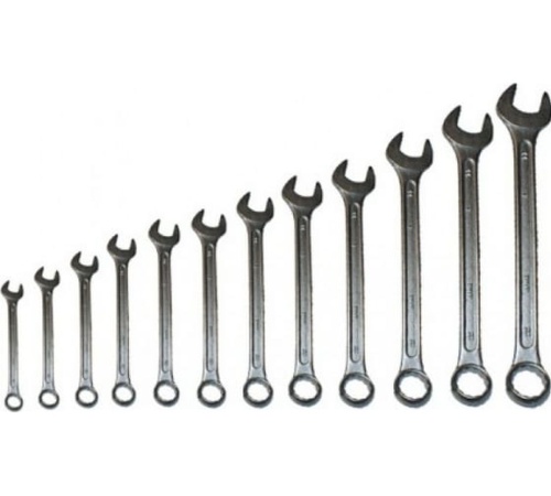 Ключи комбинированные ''Стандарт'', набор 12 шт (6-22 мм) | код 63413 | FIT Ключи комбинированные ''Стандарт'', набор 12 шт (6-22 мм) | код 63413 | FIT