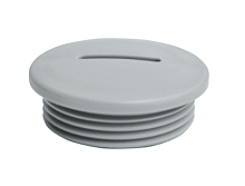 PL9371 Заглушка из полиамида PG-36. IP54 (RAL 7035) | код PL9371 | Plastim