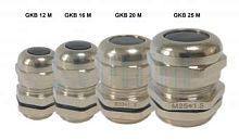 Ввод кабельный латунный, 10шт. | код GKB 16 M | ПРОВЕНТО