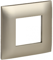 SKANDY Рамка 1-мест. SK-F01Sh шамп. IEK | код SK-M12-K37 | IEK