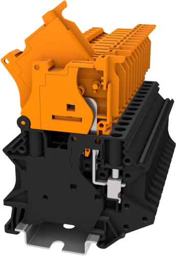TU4-SPLIT-BK Клемма TU винт., с размыкателем, сеч. 4кв2, черн., шт | код TU4-SPLIT-BK | SUPU TU4-SPLIT-BK Клемма TU винт., с размыкателем, сеч. 4кв2, черн., шт | код TU4-SPLIT-BK | SUPU