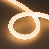 Лента герметичная MOONLIGHT-TOP-FP-X1088-D25мм 24V Warm2700 (20 W/m, IP65, 5м, wire x1) (Вывод кабеля прямой) | код 38864 | Arlight