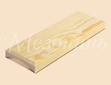 Накладка Классика на оцилиндрованное бревно D240мм., 255Х90Х20мм. ,ТМ МезонинЪ | код GE70794-00 | МЕЗОНИНЪ