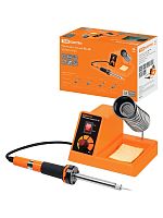 Паяльная станция ПС-48, 2-48Вт, 230В, 160-500С, керамический ТЭН, 4 жала в компл., регулятор, Алмаз | код SQ1025-0704 | TDM