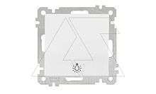 21 - Выключатель для управления рольставнями, пруж. зажимы, белый | код 2100-406-0101 | Mutlusan