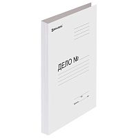 Папка без скоросшивателя Дело, картон, плотность 440 г/м2, до 200 листов, BRAUBERG, 110929 | код 110929 | BRAUBERG