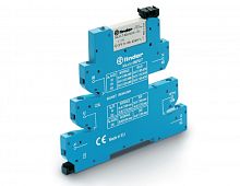 Интерфейсный модуль (сборка 34.51.7.024.5010 + 93.64.7.024), электромеханическое реле, серия MasterINPUT, 1CO 6A, контакты AgNi+Au, питание 24В AC/DC, категория защиты IP20, винтовые клеммы | код 394100245060 | FINDER