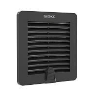 Вентиляционная решетка с фильтром RF 112x112 мм, IP54, RAL9005 | код R5RF08B | DKC