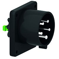 Вилка панельная 5п(3p + N + PE) 16А 230-380 IP44 | код 28314 | Bals