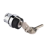 Исполнительный механизм переключателя ХB4 на 2 положения с замком, с фиксацией PROxima | код XB4BG2F | EKF