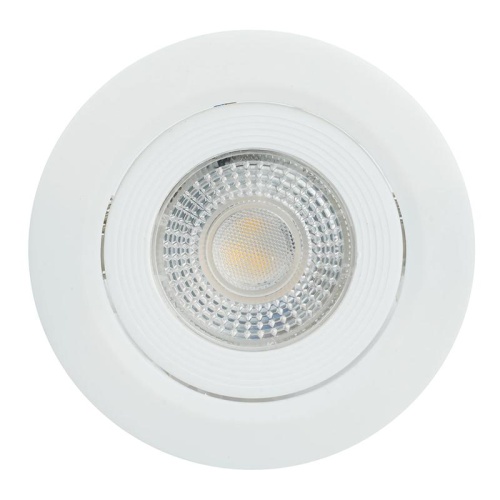 Светильник светодиодный встраиваемый 5Вт 4000К 400лм бел. "круг" AL540 FERON 52046