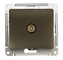 Механизм коннектора TV антенны Glossa антрацит | код. GSL000793 | Schneider Electric