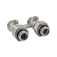 Узел прямой для нижнего подкл. рад. 3/4дюйм с компл. адаптеров 1/2дюйм (54/9) К | код VF.345.01.034.012 | VALFEX