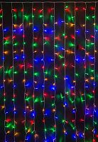 Гирлянда новогодняя светодиодная NGF-C02-04 занавес водопад RGBY 396 2.1*1.4м IP20 TR | код 93710 | Navigator Group