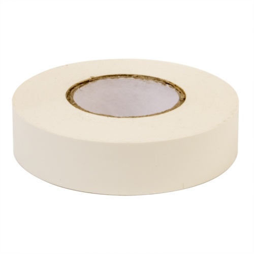 Лента изоляционная ПВХ 15x0,13 10м в рулоне Белая | код PVC151013W | DKC