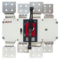 Рубильник-выключатель 2500A 4P c рукояткой управления для прямой установки PowerSwitch EKF | код psds-2500-4 | EKF