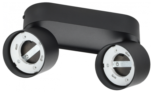 Светильник 4042 настенно-потолочн. 2хGX53 черный IEK | код LT-USB0-4042-GX53-1-K02 | IEK Светильник 4042 настенно-потолочн. 2хGX53 черный IEK | код LT-USB0-4042-GX53-1-K02 | IEK