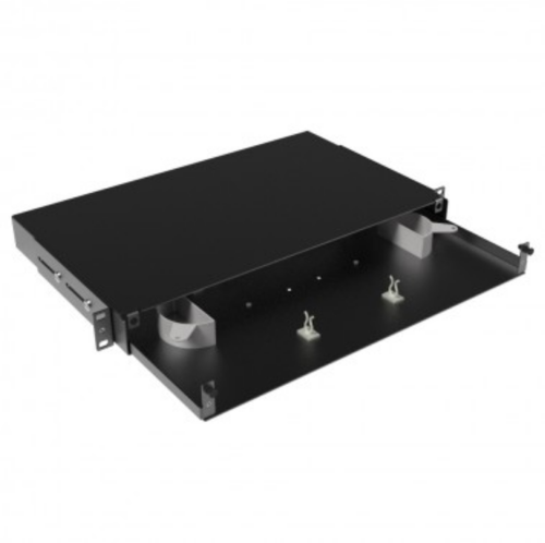 Оптическая полка выдвижная без лицевой панели неукомплектованная 1U черная | код RNFPE1U24 | DKC Оптическая полка выдвижная без лицевой панели неукомплектованная 1U черная | код RNFPE1U24 | DKC