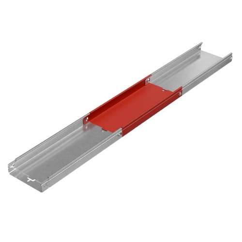 Лоток листовой неперфорированный 200х50 L3000 0.8мм "Быстрый монтаж ПЛЮС" LNplus50-200-0.8-3000 INOX304 КМ PL13086 фото 3