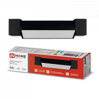 Светильник трек лин сд пов LTR-01R-TL 1040B 10Вт 4000К 210мм 120гр черный серии TOP-LINE IN HOME | код 4690612045474 | IN HOME