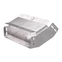 Угол вертикальный внутренний 45 градусов с крышкой Стандарт 300х80 Промрукав | код PR16.0450 | ПРОМРУКАВ