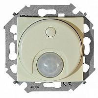 Светорегулятор с датчиком движения 15, до 500 Вт, слоновая кость | код. 1591721-031 | Simon