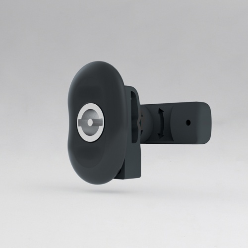 Комплект замка щита EC черного цвета без лого, вставкой под ключ 3мм с двойной бородкой ECWE002, пластиковый язычок | код ECWE0005 | ETA Комплект замка щита EC черного цвета без лого, вставкой под ключ 3мм с двойной бородкой ECWE002, пластиковый язычок | код ECWE0005 | ETA