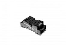 Розетка с винтовыми клеммами (под шайбу) для реле 55.32, 55.34, таймера 85.02, 85.04, применяются модули 99.01, в комплекте металлическая клипса 094.71, версия: черный цвет (заказ минимум/кратно 1000шт) | код 94740SMA | FINDER