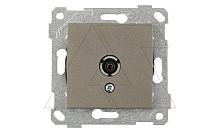 Rita - Розетка TV, оконечная, антрацит | код 2200-171-0186 | Mutlusan