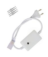 Сетевой шнур для неона SMD5050-RGB-220 B одностороннего, контроллер, TDM | код SQ0331-1544 | TDM