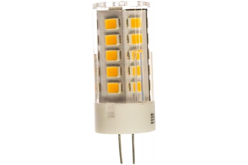Лампа светодиодная LED 3Вт JC 2700К G4 теплый капсула 12V | Код. Б0033193 | ЭРА