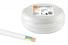 Провод ПУСП 3х1.5 (бухта 50м) белый Народный ТРТС | код SQ0126-0034 | РЭМЗ ТМ